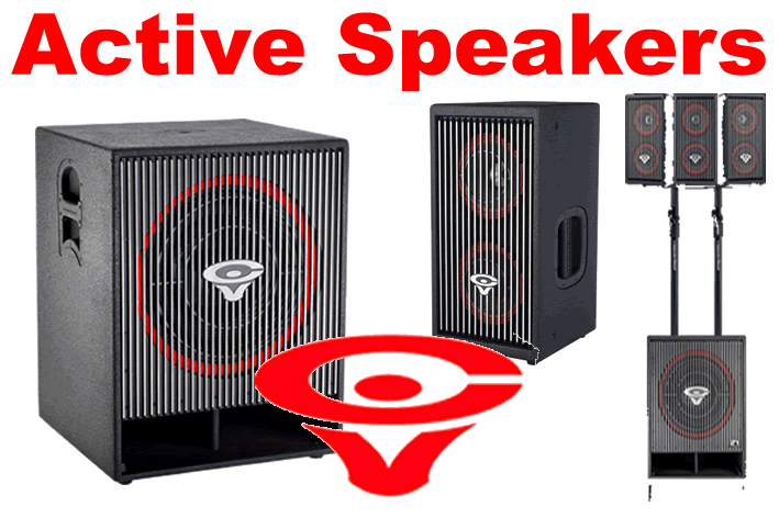 Cerwin Vega Active Speakers
